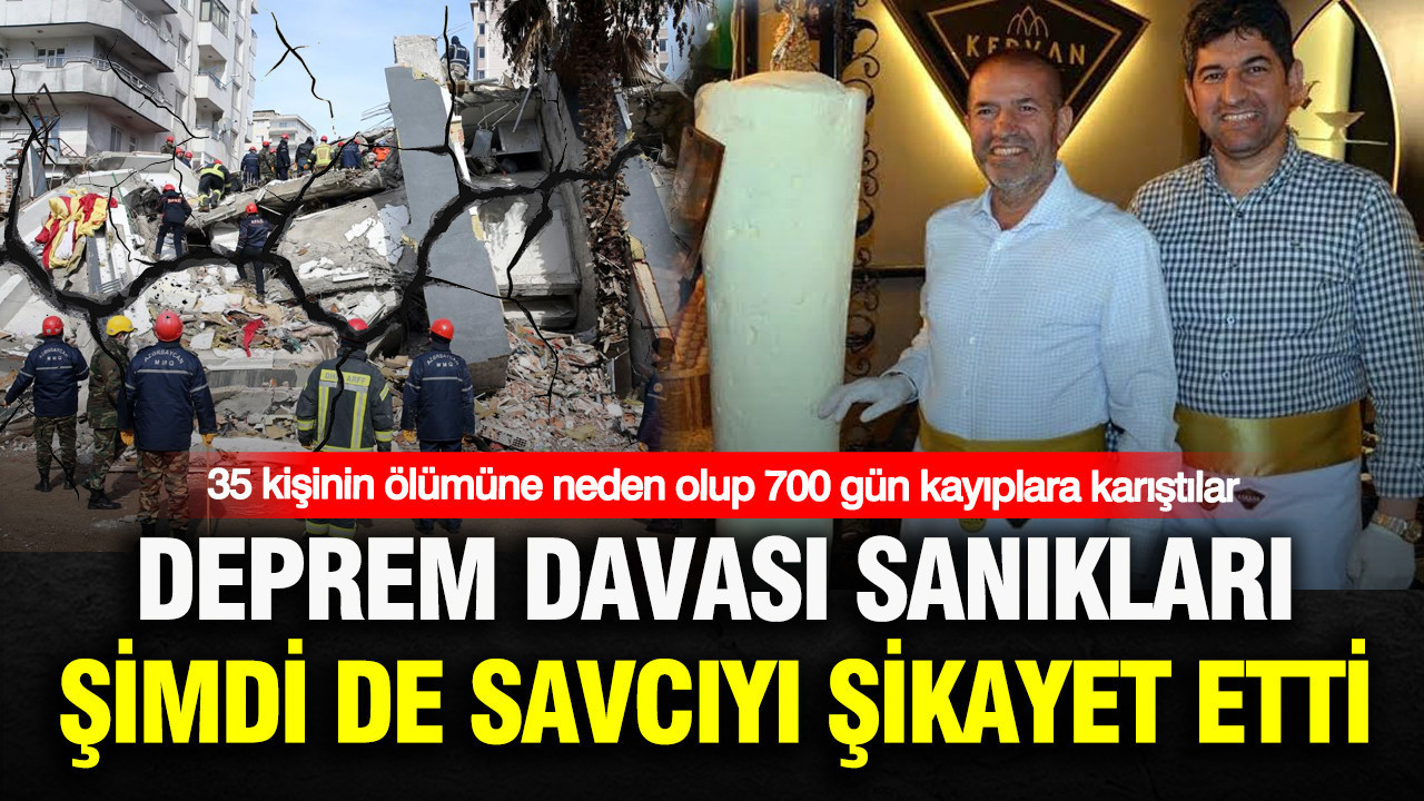 35 kişinin ölümüne neden olup 700 gün kayıplara karıştılar: Deprem davası sanıkları şimdi de savcıyı şikayet etti Haber gorseli